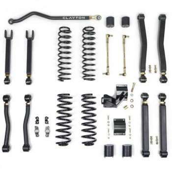 Kit de elevación Clayton y Overland +9cm Jeep Wrangler JK (2 y 4 Puertas)